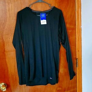 NWT Patagonia Capilene Black Base Layer sz XL